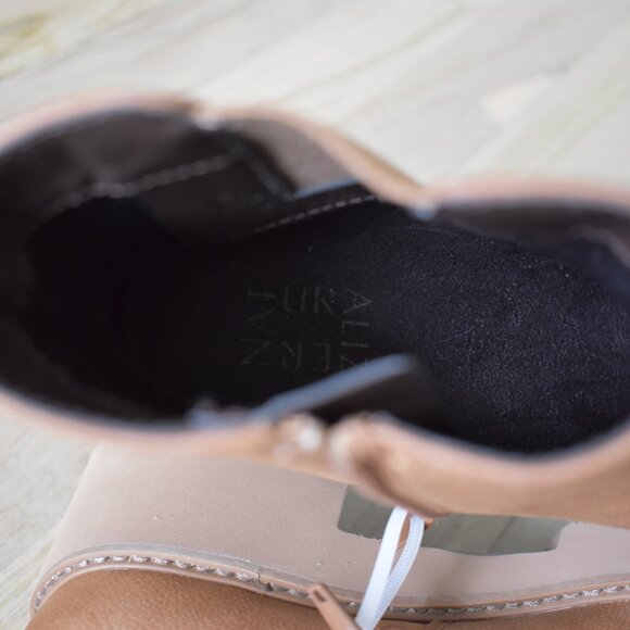 Naturalizer Cade Black Lug Sole Womens Boots in Chestnut Brown Size: 6M - Picture 6 of 8